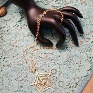Spider necklace